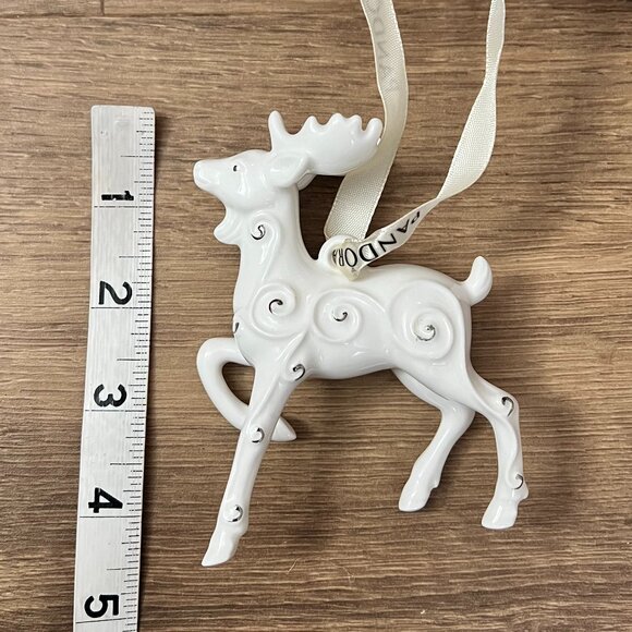Pandora 2017 Limited Edition Porcelain Reindeer Ornament - Picture 7 of 14